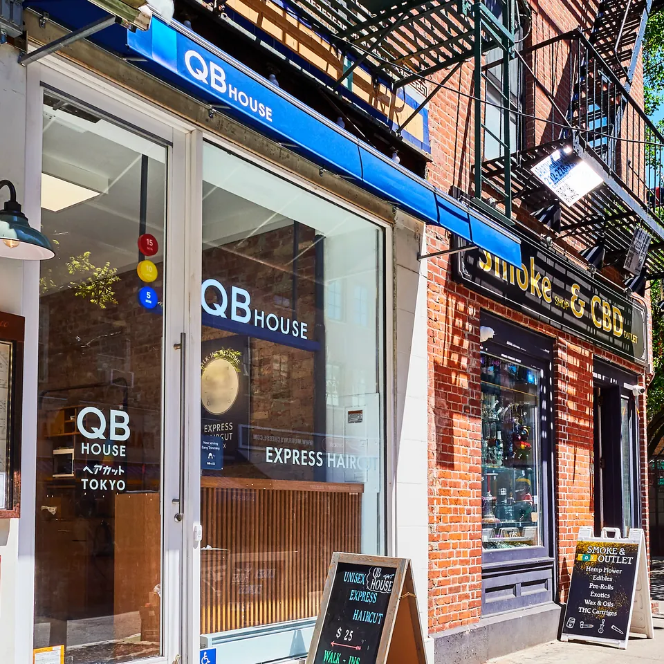 QB HOUSE West Village storefront